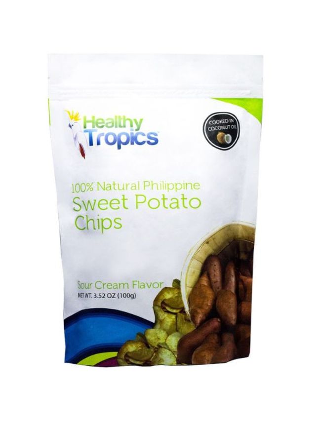 Healthy Tropics Natural Philippine Sweet Potato Chips Sour Cream Flavor